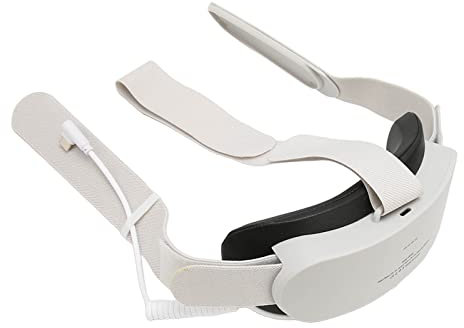Correa para la Cabeza VR con Batería para 2, 6000mAh Extender 3.5H a 4H Tiempo de Reproducción, Carga Rápida VR Power VR Auriculares para 2