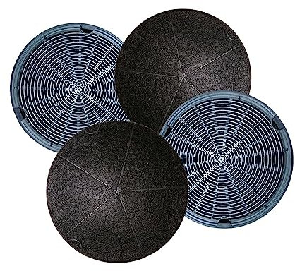 4 Original Maschinen Teufel Aktivkohlefilter Kohlefilter Filter passend für AEG DVB5960HG