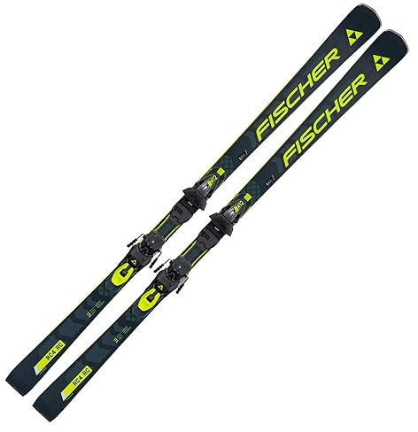 Ski Alpinski Pistenski Carvingski - Fischer RC4 Worldcup RC MT - 165cm - inkl. Bindung RC4 Z12 Z3,5-12 - Modell 2024 - geeignet für Könner und Profis