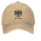 Baseballkappe Snapback Sonnenhut Vintage-Preußen-Flagge Baseballkappe für Männer Distressed-Baumwoll-Sonnenkappe Cartoon-Outdoor-verstellbare Kappe Männer und Frauen