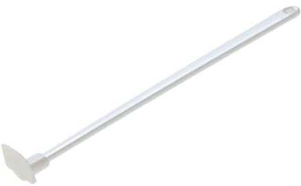 IMIKEYA 1 Stk Silikonspatel teigschaber schmal Butterschaber silikon löffel auskratzer Küchenspatel Kuchenschaber cm spachtel Kuchenspatel Teigspatel Marmelade Gebäck Rührgerät Weiß