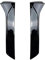 JTYQWD Auto Heckspoiler Für Seat Für Leon 5F FR Für Mk3 Für MK3.5 Autofensterverkleidung Lippenspoiler Heckflügel Seitenkante Heckklappe Kofferraumspoilerlippe Auto Zubehör