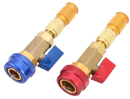 SEWOART Outil Dinstallation Et De Retrait De Noyau De Climatisation 2 Pièces Rouge Matériau Robuste Facile À Utiliser Adapté À La Climatisation