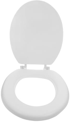 Angoily Siège De Toilette Mousse Souple Avec Fermeture Design Classique Pour Salle De Bain Remplacement Facile Et Confortable