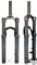 Wkantlaes Mountain Bikes Suspension Air Fork, 20 inch 24 inch MTB Bicycles Front Forks,1-1/8'' Straight Tube, 120mm Travel, QR 9mm, Ultralight Mountain Bike Front Fork for XC/AM Bike,24 inch