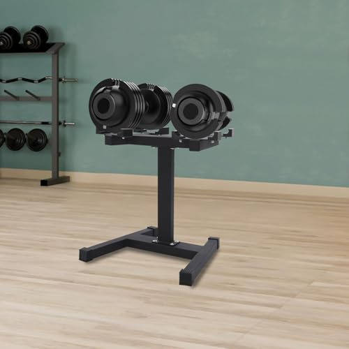 Hantelablage Hantelständer Verstellbare Hanteln Gestell,Multifunktionale Hantelablage Hantel Ständer,für von Hanteln zu Hause, im Büro, im Fitnessstudio, usw.