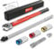 FAMEX 10914 Drehmomentschlüssel Set 1/2 (12,5mm) 30-210 Nm, für Reifenwechsel - inkl. 3 Stecknüsse und hochbelastbarer 60cm-Gelenkschlüssel 630Nm, Verlängerung, Radwechsel Set