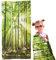 FABTOP Wälder Strandtuch 70x140cm - Schnelltrocknend Badetuch Strandhandtuch Saunatuch Microfiber Reisen Sport Yoga
