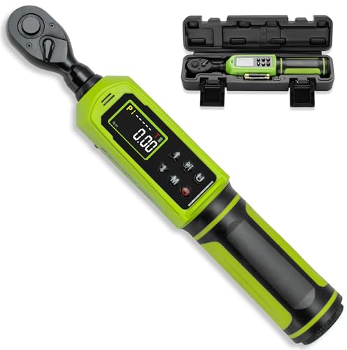 SHINTOUR Digital Torque Wrench 1/4 Drive- 0.45-30 N.m for Bike Motorcycle