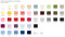 Elegante Mako-Satin Spannbetttuch 120x200cm, Farbe hellgrau