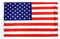 Bandiera USA 150x100cm in Tessuto Nautico Antivento da 115g/m², Bandiera Stati Uniti 150x100 Lavabile, Bandiera Americana 150x100cm con Cordino, Doppia Cucitura perimetrale e fettuccia di Rinforzo