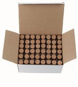 CREATIV DISCOUNT Reagenzglas, 5cm hoch, Durchmesser 2,2 cm, 48 Stück in der Sparbox