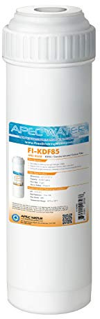 apec 25,4 cm Wasser Filter für Eisen und Schwefelwasserstoff entfernen, 25,4 x 6,3 cm (fi-kdf85)