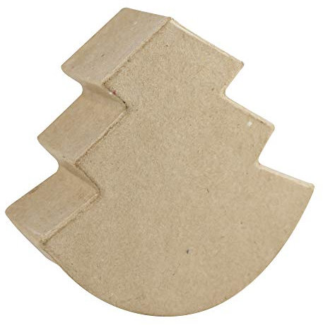 Decopatch Décopatch NO036C - Tannenbaum aus Pappmaché zum Schaukeln 5x12x12 cm, 1 Stück