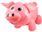 Henbrandt 2 x aufblasbares rosa Schwein