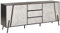 Modernes Sideboard Betonoptik/schwarz Blackpool