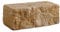 WUEFFE Mattoni in Marmo 25x12x10 - Muro cordolo aiuola Giardino (Giallo Reale, 12 Pezzi)