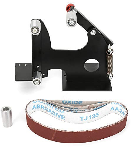 Adaptateur 115/125/150 Mm M14 Adaptateur pour Ponceuse à Bande de Ponçage Changer la Meuleuse D'angle électrique en Ponceuse à Bande (sans Meuleuse D'angle Intégrée)