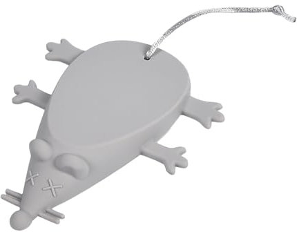 Cartoon Silicone Door Stopper Cute Toys Door Stops Mouse Shape Toys Door Stops Holder Safety for Home Garden Office(Gray)