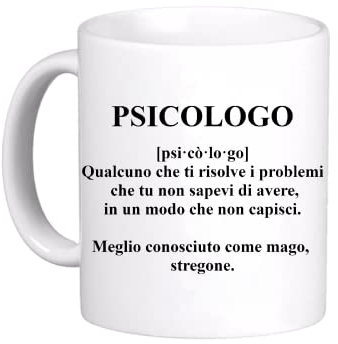LE HERISSON TAZZA MUG Psicologo definizione SIMPATICA psicologia divertente regalo dee Regali Originali amico collega fidanzato -Psicologia - 615