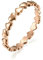 Bishilin Ring Damen Edelstahl, Freundschaftsringe Herz Schmal 3MM Partnerringe Frauen Ringe Rosegold Personalisiert Gr.52 (16.6)