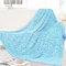 Blaue Decke für Doppelbett, flauschig, weich, himmelblau, Fleece-Doppeldecken für Bett, Couch, Schlafzimmer, Heimdekoration, 152,4 x 203,2 cm