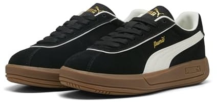 PUMA Sneakers Club Klassika in Suede da Donna 38, Black Warm White
