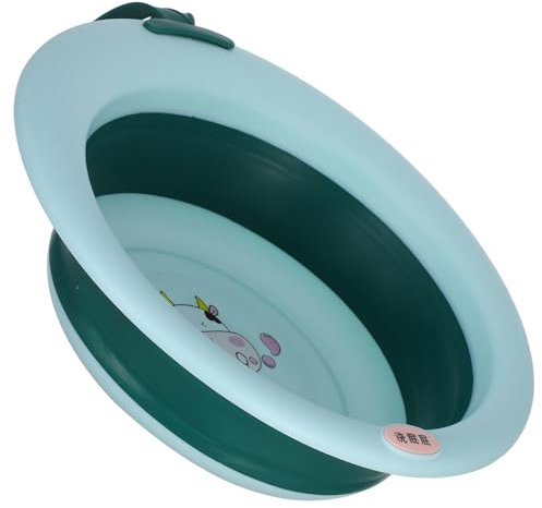 BESTonZON Lavabo De Bebe Bañera Recién Nacido Bañera De Recién Nacido Fregadero De Campamento Plegable Lavabo Bebé Lavabo Plegable Tina De Lavabo Bañera Plegable Lavabo Infantil El Plastico