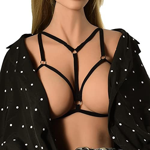 Harness Damen Oberkörper Kinkywear Dame Party Sexy Dessous Für Sex Sexgeschirre Rave Outfit Kinky Harnisch Die Frau Outfits