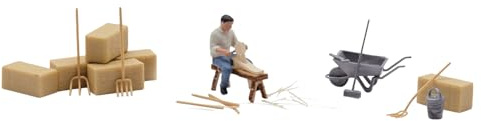 79855 H0 Action Set: Wood Carvers