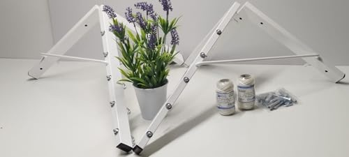 ABITENDER TENDEDERO Plegable DE Pared Blanco 5 Cuerdas