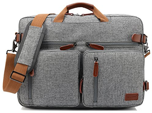CoolBELL Convertible Backpack Messenger Bag Shoulder bag Laptop Case Handbag Business Briefcase