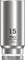 Wera 05004512001 8790 HMA Deep Douille 1/4, Blanc, 15.0 mm