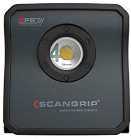 SCANGRIP LED-Strahler NOVA 4 SPS inkl. Zusatzakku 30 W 400-4000 lm Li-Ion 4000 mAh 11,1 V IP67