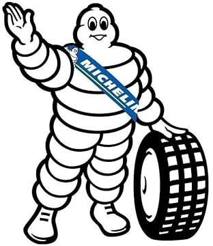 cut-it folientechnik & design Michelin Mann Aufkleber 20x17cm Kult Sticker Brummi Auto LKW Truck Tuning Oldschool Vintage Reifen