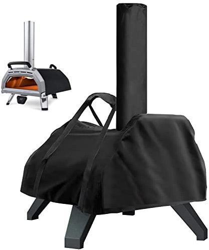 PEESHON Housse de Four à Pizza pour Ooni Karu 16,Housse de Protection Imperméable en Tissu Oxford 420d, Accessoires pour Four à Pizza Extérieur