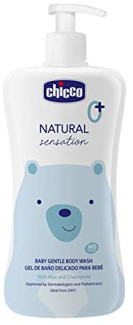 CHICCO NATURAL SENSATION - BABY SANFTES KÖRPERBAD – OHNE TRÄNEN, 500 ML