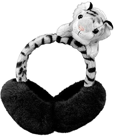 IPENNY Cache-oreilles Enfants Chauffe Oreilles en Peluche Douce Couvre-oreilles Réglables Protection oreilles Contre Vent Cache-oreilles Maintien Au Chaud Pour Ski Cyclisme
