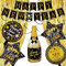 14 Stück Silvester Deko Dekoration Set, Happy New Year Banner, Silvester Party Deko, Silvester Luftballon Folienballon, Happy New Year Girlande, Silvesterpartydeko Accessoire für Silvesterparty