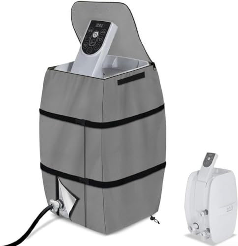 Pumpenabdeckungen für Warmwasserbereiter, 43 x 38 x 54 cm, aufblasbar, für (grau)
