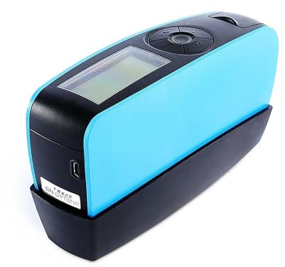 Portable Colorimeter, YG60S Gloss Meter, YG60 60 Degree 1000 Gu Glossy Test Equipment Paints Ink Ceramic Marble Tester Suace Cleaning Measure(YG60)