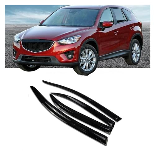 Regenabweiser Für Mazda CX-5 CX5 2013 2014 2015 2016 2017 Fenster Visiere Regen Sonnenschutz Vent Windabweiser Wetterschild Windabweiser Autofenster