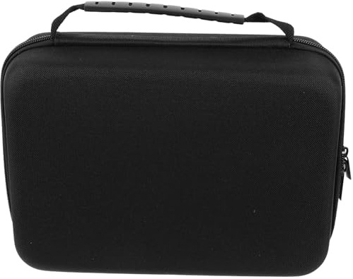 SWOOMEY Custodia portatile protettiva in Oxford per console di gioco e doppio controller, Organizer compatto per accessori gaming, per casa e viaggi 25x19x8 cm