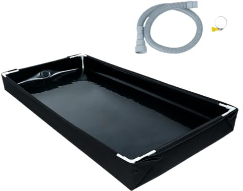 Bac à Sable Pliable Piscine extérieure avec Tuyau de vidange Amovible