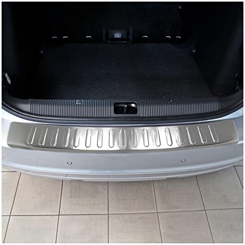 teileplus24 L510 Ladekantenschutz V2A Edelstahl kompatibel mit Skoda Yeti 2 Facelift 2013-2017 Abkantung