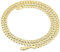 PRINS JEWELS 14 Karat / 585 Gold Panzerkette Gelbgold Kette Unisex - Breite 4.40 mm - Länge wählbar (50)