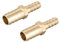 sourcing map Straight Brass Barb Fitting Reducer, Fit Hose ID 12mm to 8mm 2pcs