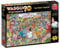 Wasgij Original 35, Car Boot Capers - 1000 Piece Jigsaw Puzzles for Adults - Fun, Challenging & Brainteasing Adults Jigsaw Puzzle - Uncover the Puzzle - 100% Recycled Cardboard - 1000pcs - Jumbo