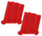 IMIKEYA 2pcs Ladder Non Slip Feet Rubber Replacement Step Ladder Feet Foot Mat Shoe Kit Foot Pads Extension Ladder Cover Ladder Parts Accessories Ladder Leveller