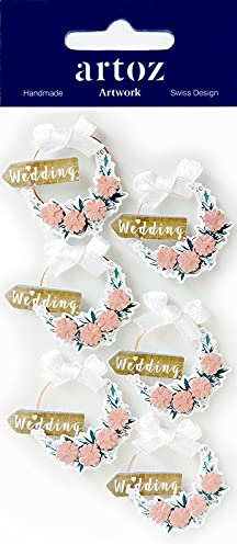 Artoz Artwork 3D Motiv-Sticker 185560-89,Hochzeit (Wedding)